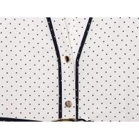 BUNO Vestido de moda para mujer con lunares y cinturón estilo camisa MIDI temperamento verano novedad - details 4