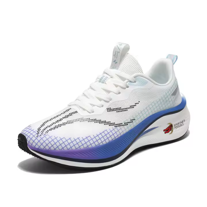 Zapatillas Deportivas con Suela de Luz Nocturna y Placa de Carbono – Running Rápido para Estudiantes, Maratón y Competencia (35-45) - 1
