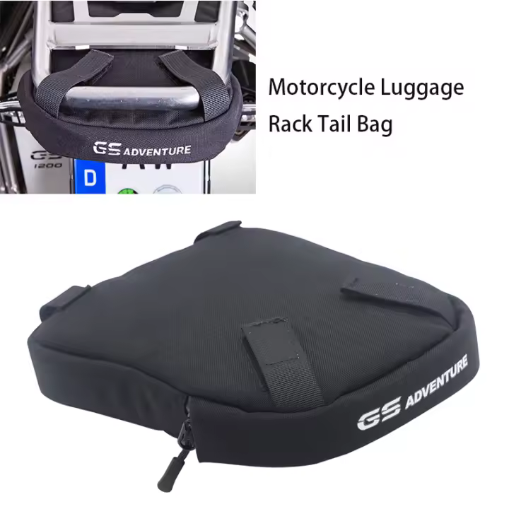 Bolsa de Cola Universal para Motocicleta Equipaje de Almacenamiento Seguro para MT07 MT09 GSXR 750 600 Cajas de Tapa Superior - 1