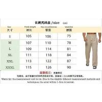 2025 nuevos pantalones casuales de algodón y lino para hombres pantalones de pierna recta simples y cómodos cordón en la cintura de talla grande más sueltos - details 2
