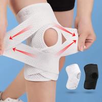 Rodillera ajustable de 1 piezas para hombre y mujer, soporte con almohadilla de Gel para rótula, dolor de rodilla, ACL, MCL, recuperación de lesiones, entrenamiento, deportes - details 4