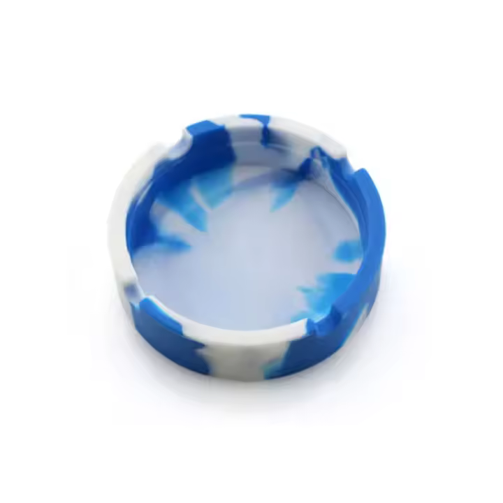 Cenicero de Silicona Portátil Duradero, Suave, Ecológico, Resistente a Altas Temperaturas, Antcaída, Antideslizante - 1