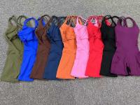 Monos Deportivos de Yoga Fiess Conjunto Deportivo para Mujeres 2024 Rojo, Rosa, Negro, Azul - details 1