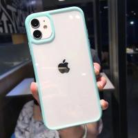 Funda de silicona transparente de Color bonito para iPhone 15 14 13 12 11 Pro Max Mini XR X Xs 7 8 6 6s Plus funda trasera Simple a prueba de golpes - details 6