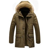 Chaqueta cálida con capucha para hombre, abrigos gruesos, chaquetas casuales a la moda, Otoño e Invierno - details 4