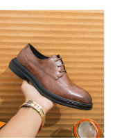 Zapatos de cuero casuales transpirables Vestido de negocios británico versátil - details 11
