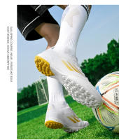 Zapatos de fútbol todoterreno, AG, TF, adaptación a campos de césped artificial, universales para entrenamiento y competiciones, característica antideslizante y transpirable - details 24
