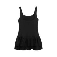 BUNO-2025 Mini vestido plisado, mono para mujer, vestidos cortos con espalda descubierta para mujer, mono con tirantes, vestido de fiesta para mujer. - details 6