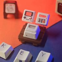 K-04 3 en 1 de repuesto para teclado nical, teclas para consola de juegos, bonito traje transparente con tapa para llave - details 4