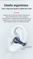 Auriculares Inalámbricos con Clip 2024, Auriculares Bluetooth 5.3 con Micrófono HD, HiFi Estéreo y Pantalla LED, Ajuste Cómodo, Carga Rápida USB-C, Auriculares para Deportes y Correr, Compatibles con Android, iPhone, Xiaomi, Samsung y Huawei - details 7