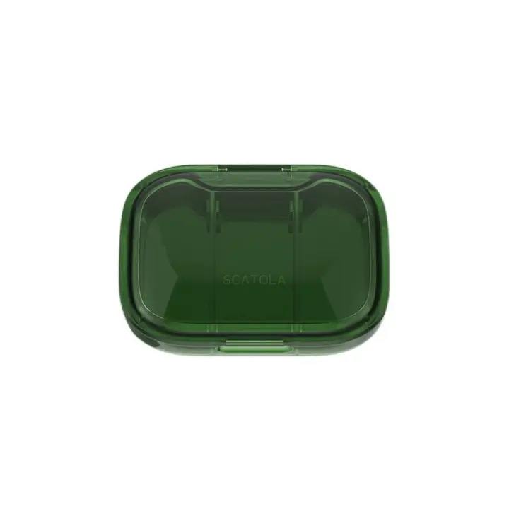 Pastillero portátil sellado de 3 rejillas, contenedor para tabletas reutilizable, impermeable, a prueba de humedad, organizador de medicamentos a prueba de polvo, uso doméstico - 1