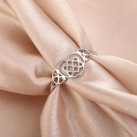 Anillo de Trébol Irlandés COOLTIME Joyería de Amuleto de Bruja para Mujeres - details 4