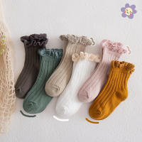 Calcetines de encaje para niñas, medias de princesa, 6 pares por lote - details 1
