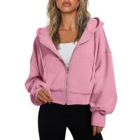 Otoño mujer sudaderas con capucha casual manga larga señora sudaderas con capucha tops - details 3