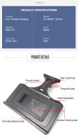 Cargador inalámbrico para coche, adaptador de placa de carga rápida para teléfono celular, modificación Interior, accesorios para automóvil, para B-MW serie 7, 2019-2022 - details 5