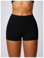 Pantalones cortos de Yoga para mujer, Shorts deportivos elásticos, antideslumbrantes, transpirables, de secado rápido - details 6