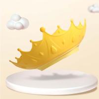 Gorro de ducha con forma de corona para niños, gorro de baño para evitar que el agua entre en la oreja, gorro de champú, protector para lavar el cabello - details 5