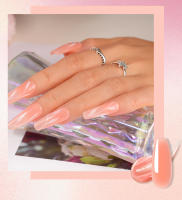 Esmalte de Uñas ROSALIND 60ml Polygel Extension Gel Para Constructión Rápida de Uñas Falsas Acrílicas Color Nude Pink - details 6