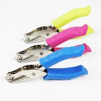 Perforadora de un solo orificio de 3/6mm, Mini perforadora de papel portátil con mango de goma, antideslizante, 3 colores disponibles, 2 uds. - details 14