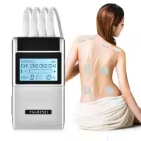 Masajeador corporal TENS estimulador muscular eléctrico EMS, almohadillas de electrodos,dispositivo de masaje de cuerpo completo - details 1