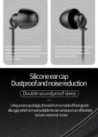 ASMR Sleeping Earbuds 3.5mm AUX/Type-C HIFI Heavy Bass Soft Silicone Wired Earphones In-Ear With Mic For Samsung Xiaomi Android - details 2