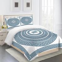 Juego de Ropa de Cama de Lujo en Gris de Marcas Barroco con Funda de Edredón y 2 Fundas de Almohada para Cama Individual y Doble Tamaño Rey Queen Twin Full - details 3
