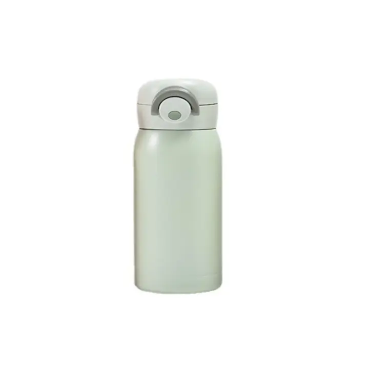 Mini termo de acero inoxidable 304 con cierre emergente, taza de bolsillo aislada, de pequeña capacidad frasco de vacío, agua caliente/helada, 220/320ml - 1