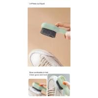Cepillo de Limpieza Multifuncional Cepillo Líquido Automático Suave para Zapatos Mango Largo - details 3