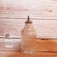Botella de vidrio con tapa de acero inoxidable amarga para cóctel, 200 ml/150 ml/130 ml - details 21