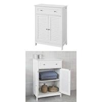 Carro Utilitario con 2 Estantes y 2 Bandejas Mueble Auxiliar de Ruedas para Baño, Cocina - details 14