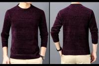 Jersey informal de manga larga con cuello levantado para exteriores, sudadera básica cálida para otoño, blusa de invierno para hombre, suéter de alta calidad - details 12