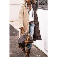 Chaqueta de Invierno con Capucha Acolchada Abrigo Grueso de Manga Larga Reversible - details 11