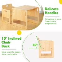 Montessori para Bebés de 1-3 años, Ajustable en Altura, Ideal para Leer/Comer/Jugar, Fácil de Montar, Certificado CPC - details 3