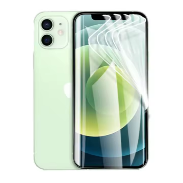 Cubierta completa de película de hidrogel para iPhone, Protector de pantalla sin cristal para iPhone 11, 12, 13, 14 Pro Max, mini, 14, 8, 7 Plus, 6, 5s, SE 2020 - 1