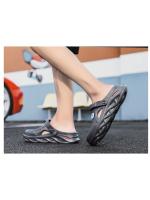 Sandalias de verano para hombre, zapatillas de plataforma a la moda para la playa, sandalias deslizantes con suela Eva, zuecos - details 13