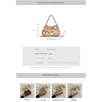 Lentejuelas bolso femenino 2025 nuevo, de moda cientos de cadena crossbody bolsa, mano fuera pequeño bolso de mano - details 0