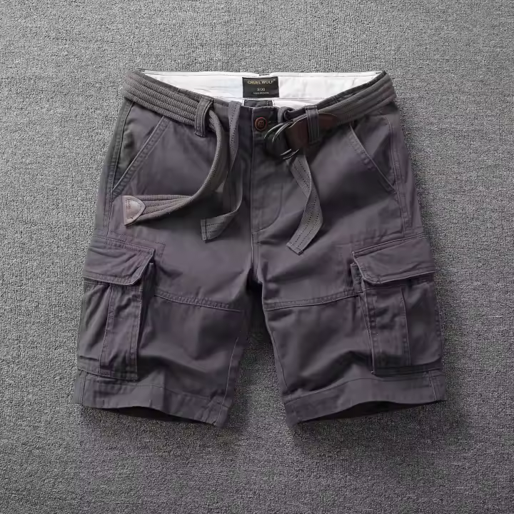 Mono de camuflaje holgado, pantalones rectos juveniles para hombre. - 1