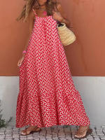Vestido Boho Largo sin Mangas Vestido de Playa Bohemio para Mujer en Verano - details 11