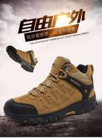 2024 zapatos de senderismo al aire libre de moda para hombre, de alta calidad, tobillo alto, suela duradera, suela dura, antideslizante - details 0
