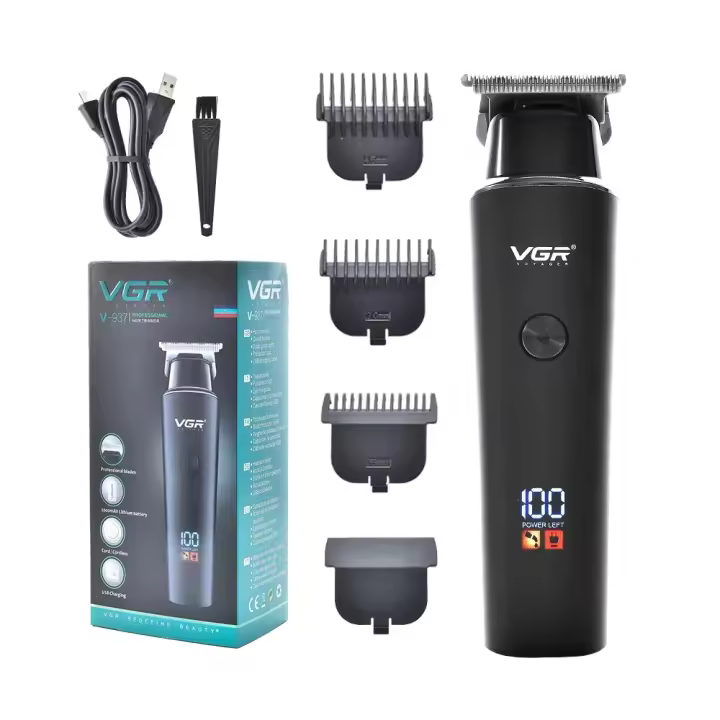 VGR-máquina de corte de pelo V-937 para hombre, cortadora de pelo profesional recargable, eléctrica, inalámbrica - 1