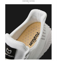 Zapatos para caminar para hombre, zapatillas transpirables a la moda, con cordones, suaves, para deportes al aire libre, informales - details 5