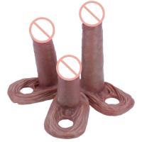 Embalaje privado SEXY Funda extensora reutilizable Funda con cabezal Funda para agrandamiento de pene Extensión para hombres Adultos Placer Retraso Eyaculación Juguetes sexuales masculinos - details 1