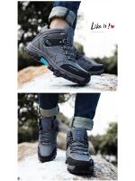 Zapatillas de Senderismo Invierno para Hombres Montaña Exterior Botas de Nieve a Prueba de Choques Deporte Casual Cálido Impermeable Marca RUNSUN DAILY - details 10