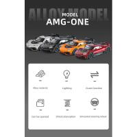 Mercedes Benz AMG ONE Supercar Modelo de Aleación Diecast a Escala 1:18 - details 1