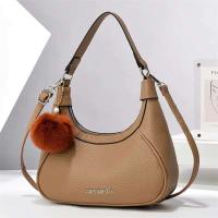 Bolso de mano de gran capacidad para mujer, bandolera moderna de alta gama 21637 con cierre de cremallera y forro de poliéster - details 4