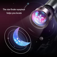Telescopio astronómico profesional potente, Monocular portátil HD, Luna, espacio, Planeta, telescopio de observación - details 25