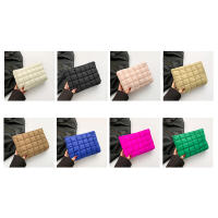 Bolso De Maquillaje Para Mujer Padded Quilted Gran Organizador De Cosméticos Bolsa De Almacenamiento De Maquillaje Bolsa De Panales Estilo Clutch Beauty Case - details 0