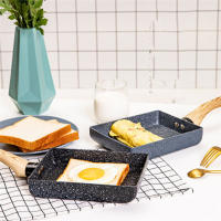 Sartén Walfos No-Stick para Cocina y Desayuno Apto para Gas y Inducción Hecho en China Material Maifan Piedra Estilo Clásico - details 5