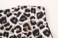 TRAFZA-Conjunto de 2 piezas para mujer, pantalones largos con cremallera, informales, holgados, elegantes, con estampado de leopardo Vintage, sin mangas, con cuello en V - details 13