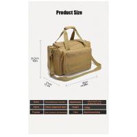 Bolsa táctica militar, 8 compartimentos, lona impermeable duradera, adecuada para caza y senderismo, unisex - details 2
